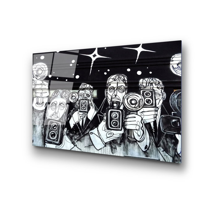 Wallity UV-480 45 x 65 Cuadro de Vidrio Templado Banksy Wallity UV-480 45 x 65 Cuadro de Vidrio Templado Banksy
